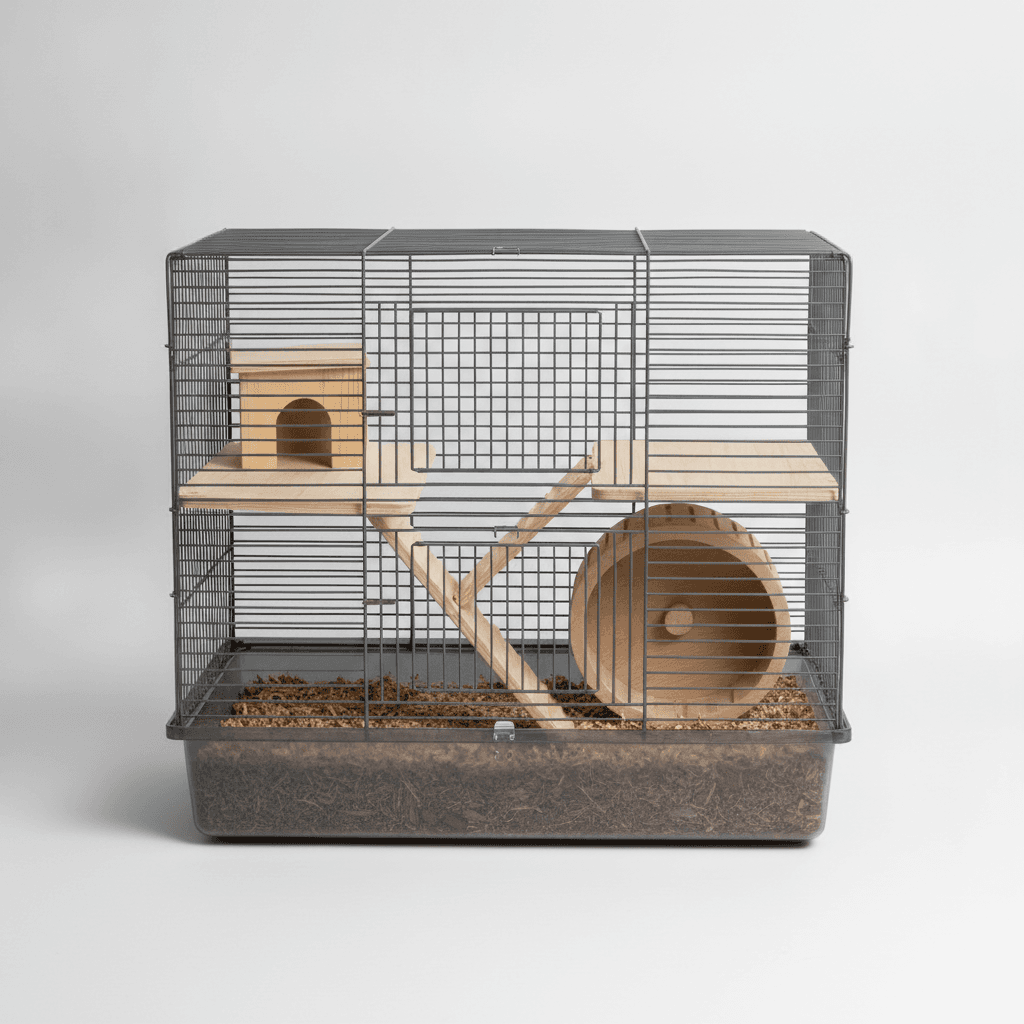 Cage Rongeur 2 Étages XXL — Barreaux Serrés - Image 1