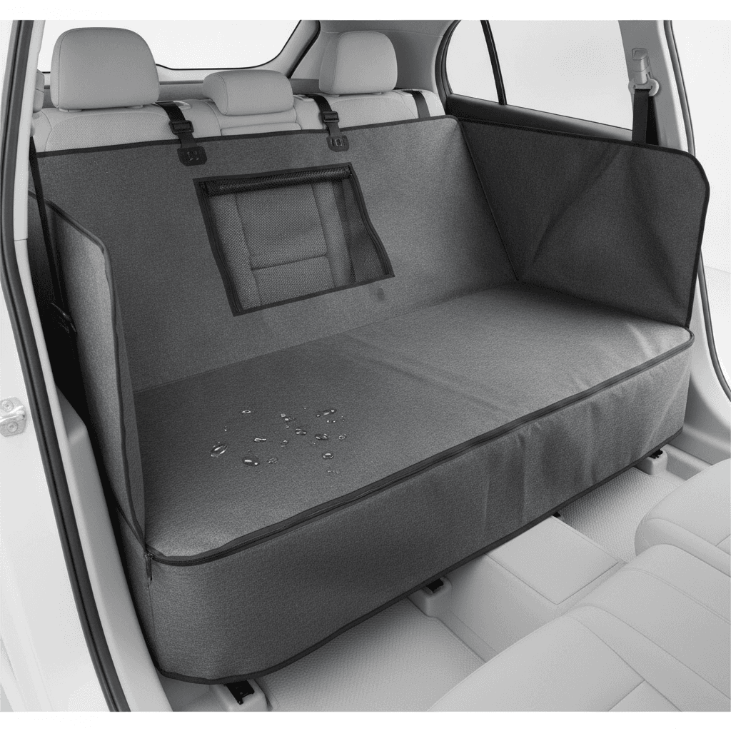 Hamac de Voiture Banquette — Imperméable Anti-Griffes